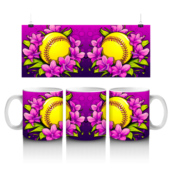 11 oz Mug - Softball 045