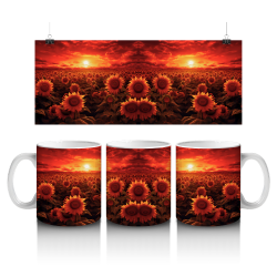 15 oz Mug - Sunflower 002