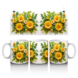 15 oz Mug - Sunflower 008
