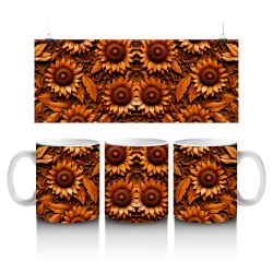 15 oz Mug - Sunflower 012