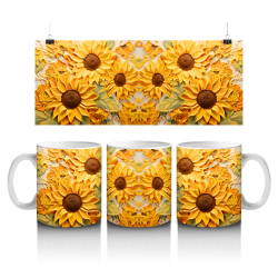 15 oz Mug - Sunflower 013
