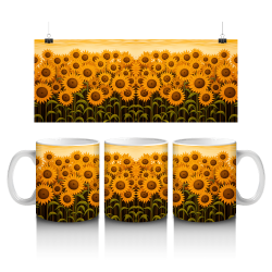 15 oz Mug - Sunflower 019
