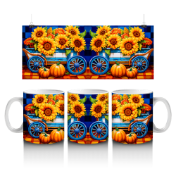 15 oz Mug - Sunflower 020
