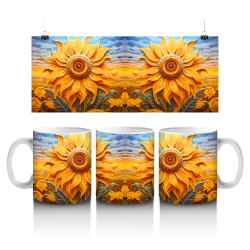 15 oz Mug - Sunflower 021