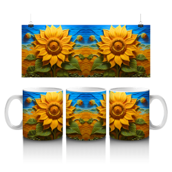 15 oz Mug - Sunflower 022