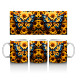 15 oz Mug - Sunflower 024