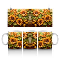 15 oz Mug - Sunflower 026