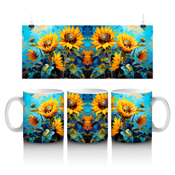 15 oz Mug - Sunflower 027