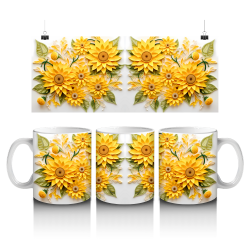 15 oz Mug - Sunflower 032