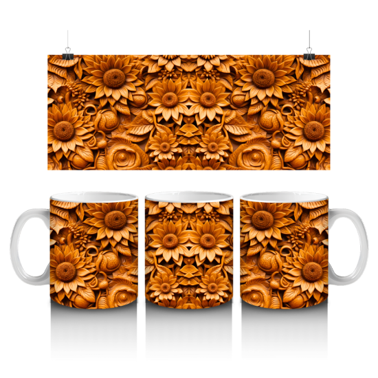 11 oz Mug - Sunflower 033 11 oz Mug - Sunflower 033