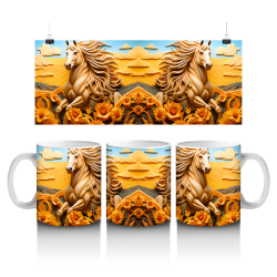 15 oz Mug - Sunflower 034