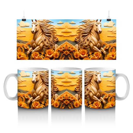 11 oz Mug - Sunflower 034