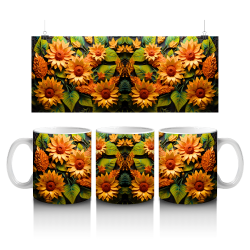 15 oz Mug - Sunflower 037