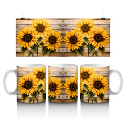 15 oz Mug - Sunflower 039