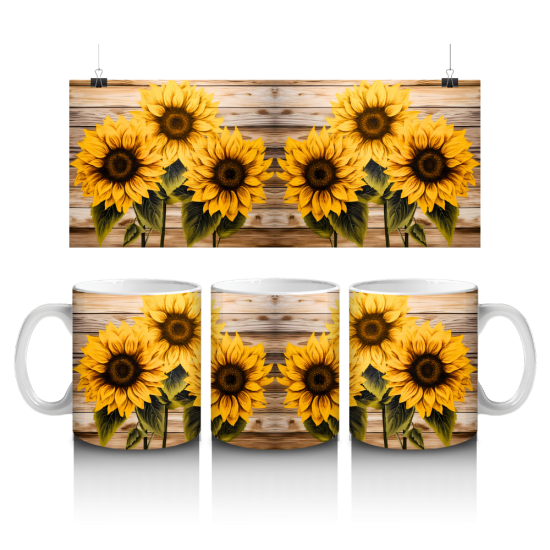 11 oz Mug - Sunflower 039