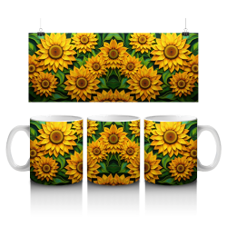 15 oz Mug - Sunflower 044