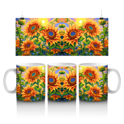 15 oz Mug - Sunflower 046