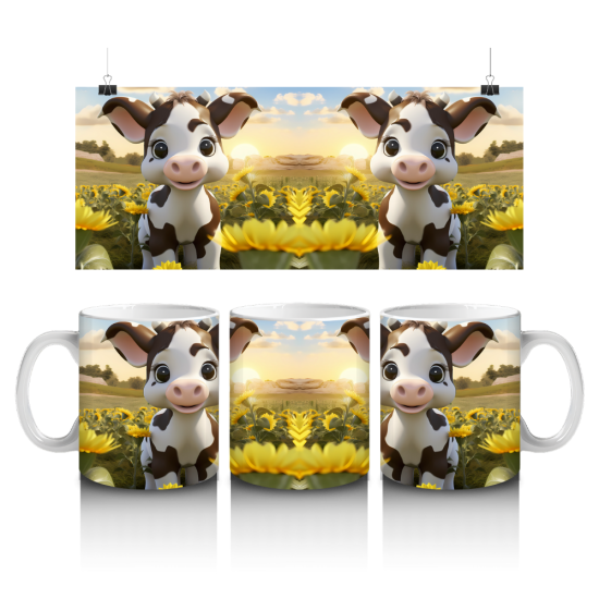 11 oz Mug - Sunflower 048