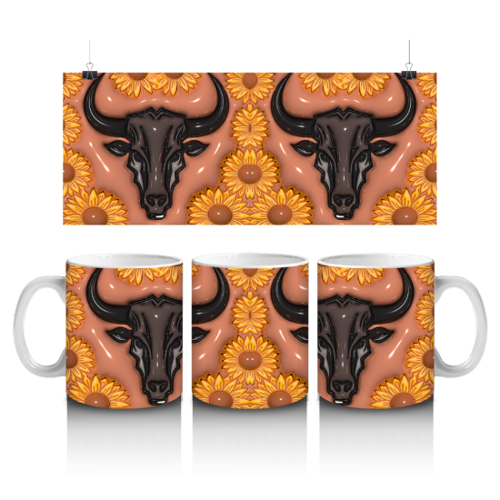 11 oz Mug - Sunflower 051