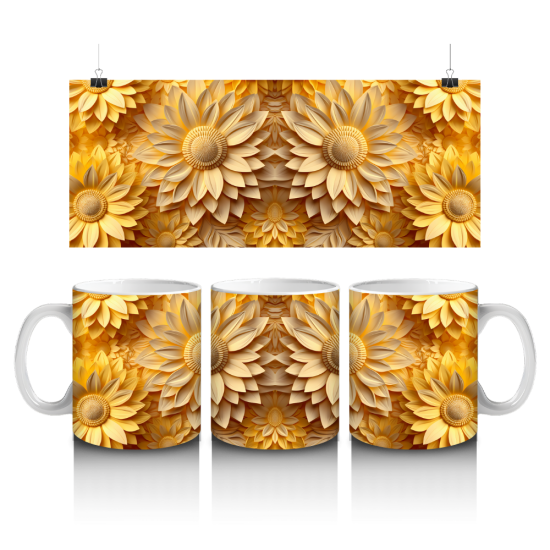 11 oz Mug - Sunflower 053