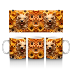 15 oz Mug - Sunflower 056