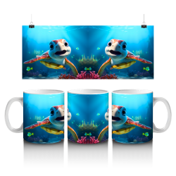 15 oz Mug - Turtle 014
