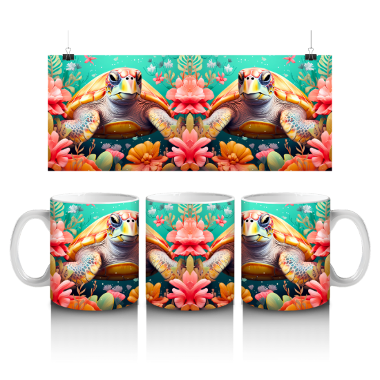 11 oz Mug - Turtle 019 11 oz Mug - Turtle 019