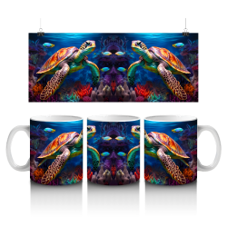 15 oz Mug - Turtle 024