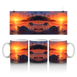 15 oz Mug - Turtle 040