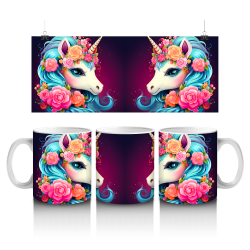 15 oz Mug - Unicorn 026
