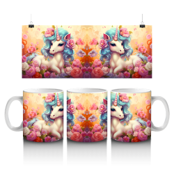 15 oz Mug - Unicorn 027