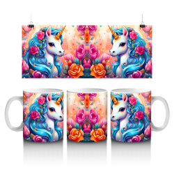 15 oz Mug - Unicorn 028