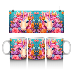 15 oz Mug - Unicorn 037