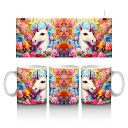 15 oz Mug - Unicorn 038