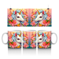 15 oz Mug - Unicorn 040