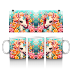 15 oz Mug - Unicorn 041