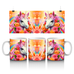 15 oz Mug - Unicorn 042