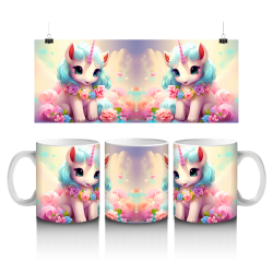15 oz Mug - Unicorn 043
