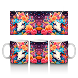 15 oz Mug - Unicorn 045