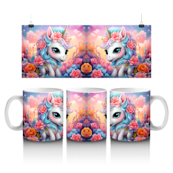 15 oz Mug - Unicorn 048
