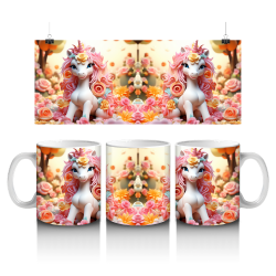 15 oz Mug - Unicorn 049