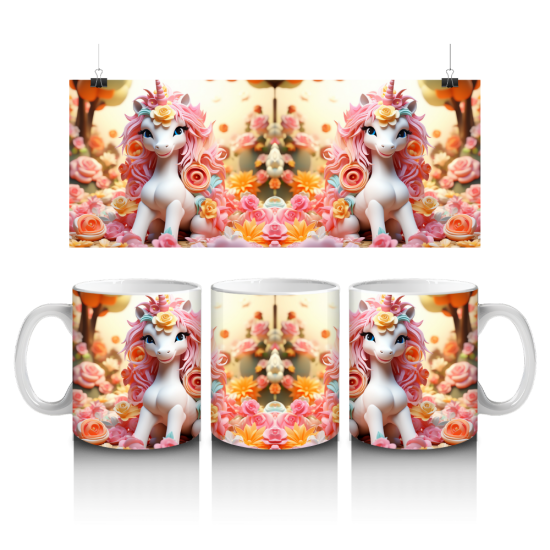 11 oz Mug - Unicorn 049 11 oz Mug - Unicorn 049