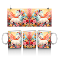 15 oz Mug - Unicorn 050