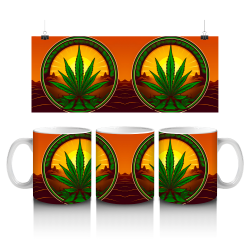 15 oz Mug - Weed 025