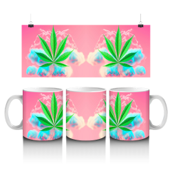 15 oz Mug - Weed 036