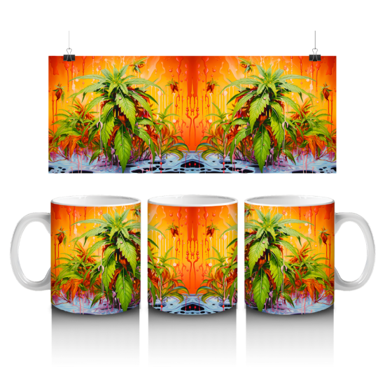 11 oz Mug - Weed 049