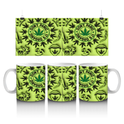 15 oz Mug - Weed 050