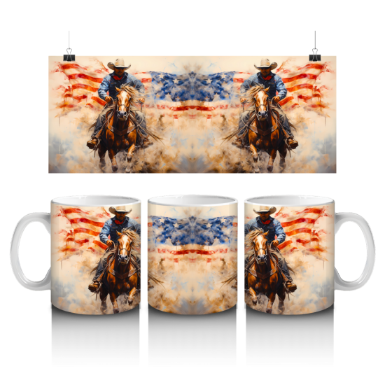 11 oz Mug - Western 018 11 oz Mug - Western 018