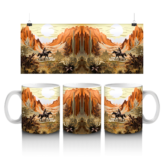 11 oz Mug - Western 046 11 oz Mug - Western 046
