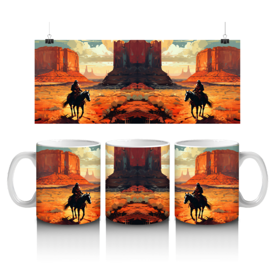 11 oz Mug - Western 066 11 oz Mug - Western 066